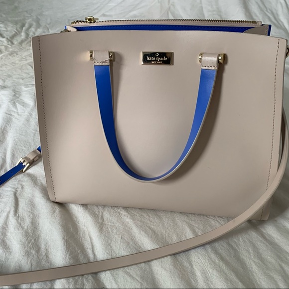 Kate Spade Arbour Hill, Cream & Blue - Picture 2 of 11